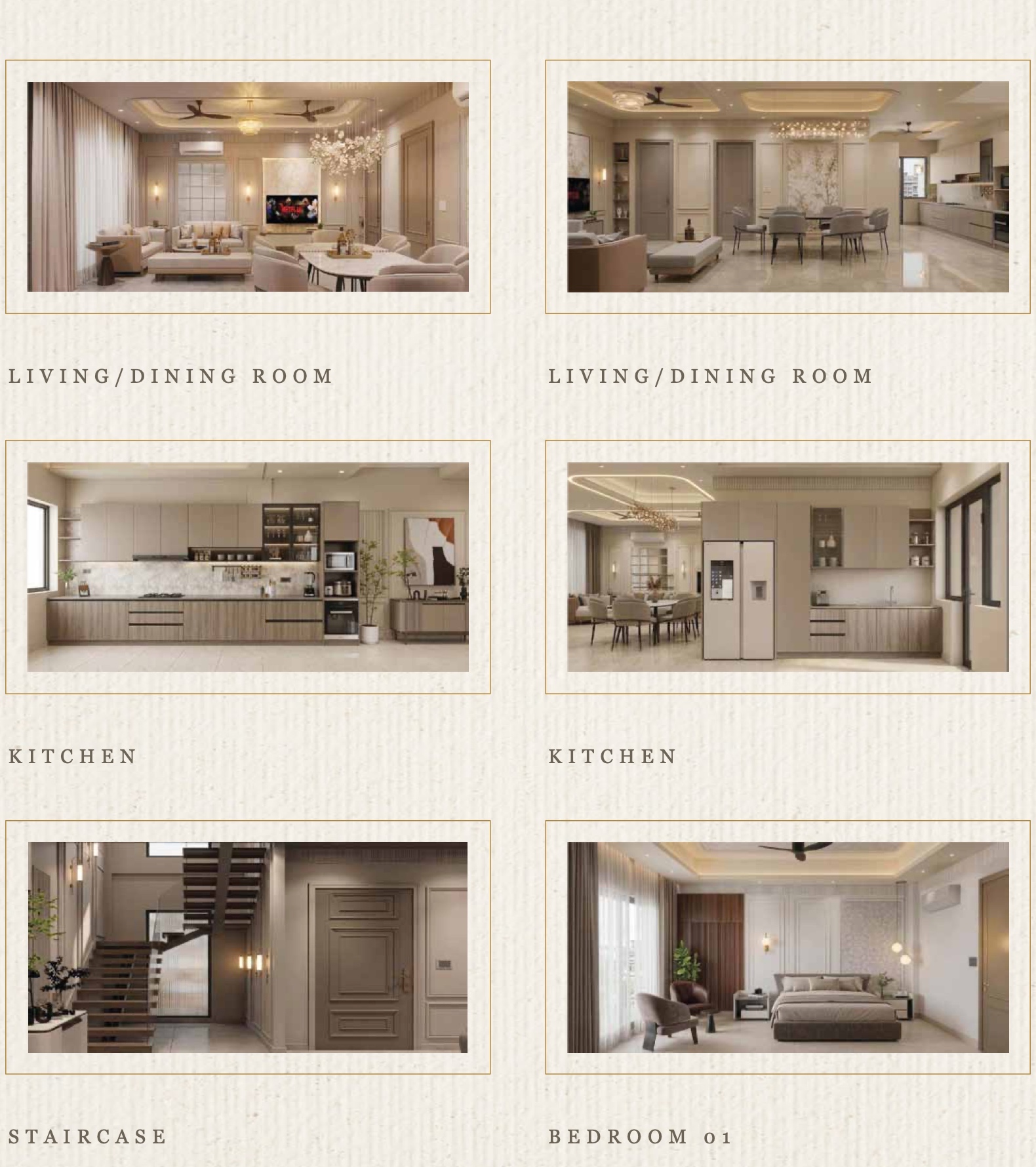 Numax City Villa 3D Interior Reference Views